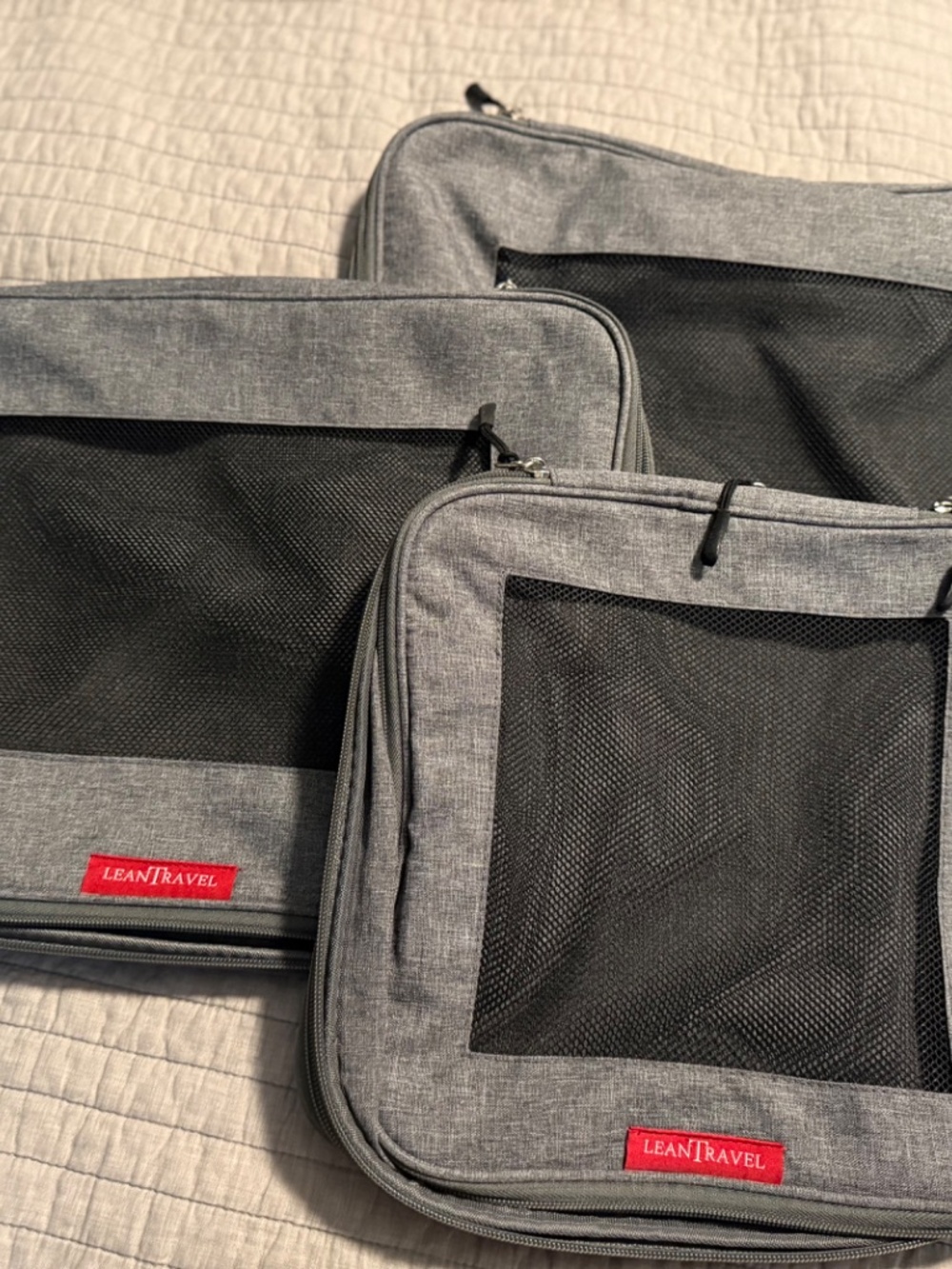 LeanTravel Premium Compression Packing Cubes for Travel - Picture 5 of 7